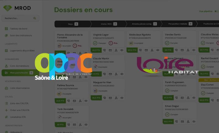 OPAC S&L et Loire Habitat : co-concepteurs du module CRM de MROD